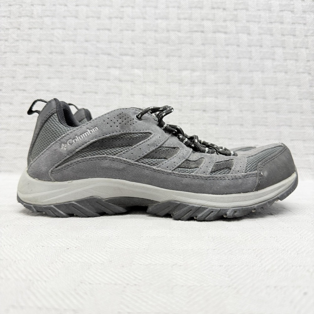 Columbia Crestwood Gray Mens Size 9.5 Hiking Walking Trail Shoes BM4595-011
